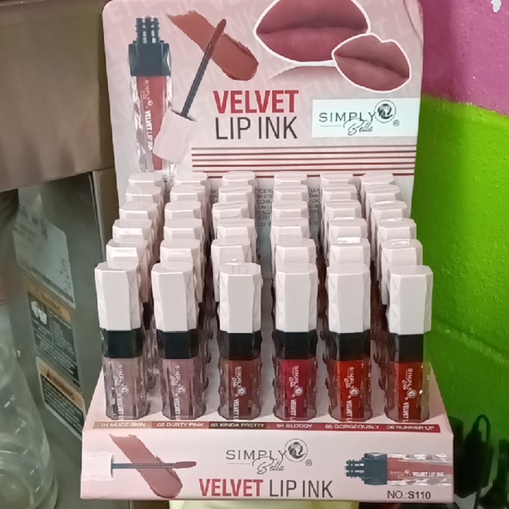 Simply Belle Velvet Lip Ink Nude Skin